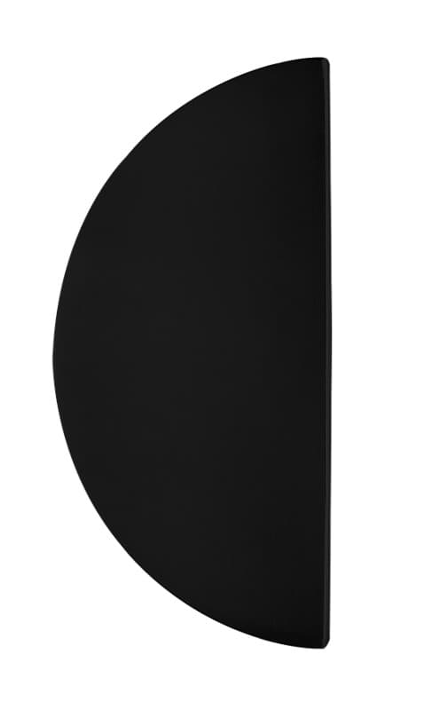 Μπουλ Εξώθυρας Zogometal 385 Ματ Μαύρο Φ257mm