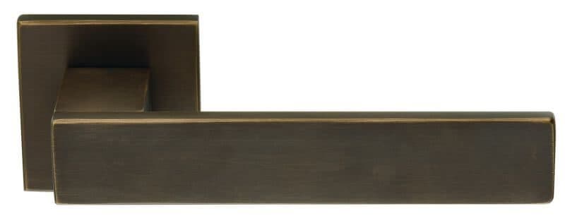 Πόμολα Πόρτας με Ροζέτα Zogometal 2146 Dark Bronze