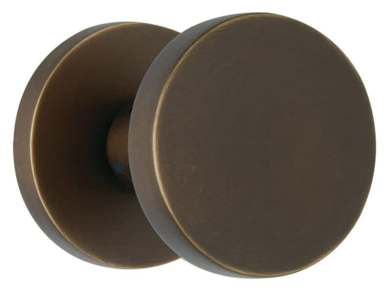 Πόμολα Πόρτας με Ροζέτα Zogometal 2241 Dark Bronze