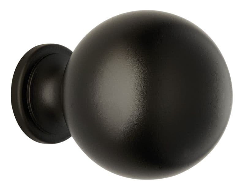 Μπουλ Εξώθυρας Zogometal 3010 Ματ Μαύρο Φ74mm