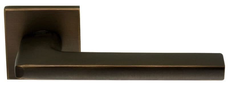 Πόμολα Πόρτας με Ροζέτα Zogometal 354 Dark Bronze
