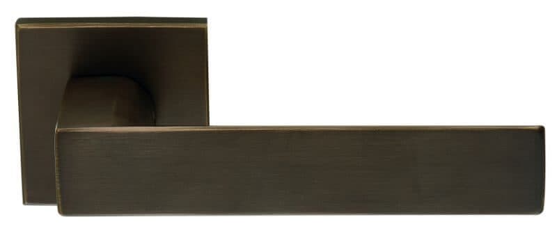 Πόμολα Πόρτας με Ροζέτα Zogometal 362 Dark Bronze