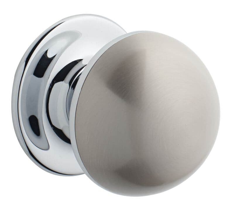 Μπουλ Εξώθυρας Zogometal 86 Ματ Νίκελ / Χρώμιο Φ73mm