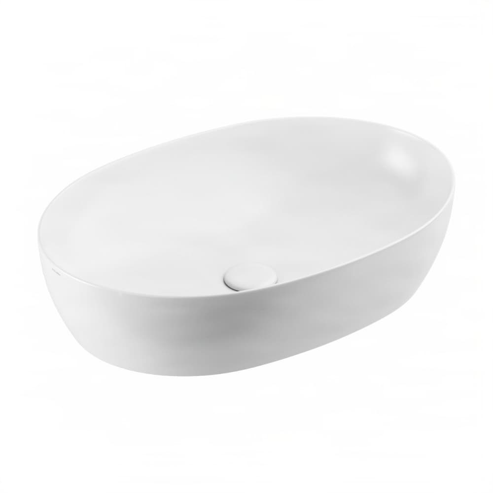 Νιπτήρας επιτραπέζιος Azzurra Circle Λευκό 60x40cm
