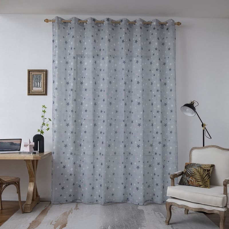 Κουρτίνα Beauty Home Art 6121 Μπλε 280x280cm