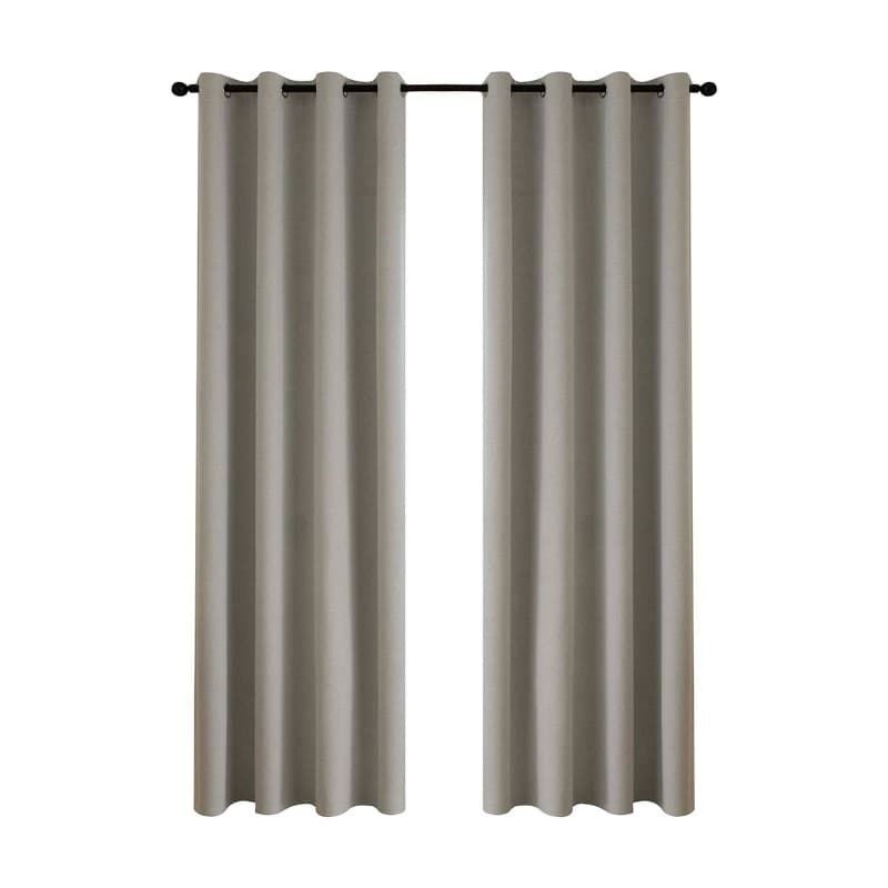 Κουρτίνα Beauty Home Blackout Total Art 8446 Ασημί 140x270cm - 2