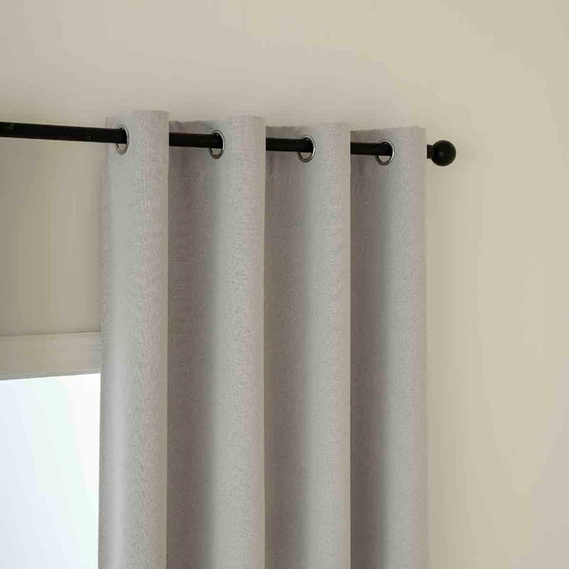 Κουρτίνα Beauty Home Blackout Total Art 8446 Ασημί 140x270cm - 6