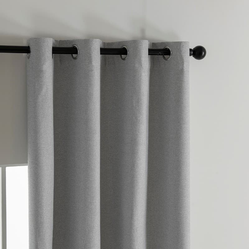 Κουρτίνα Beauty Home Blackout Elite Art 8392 Light Grey-Νο3 Ασημί 140x270cm - 4