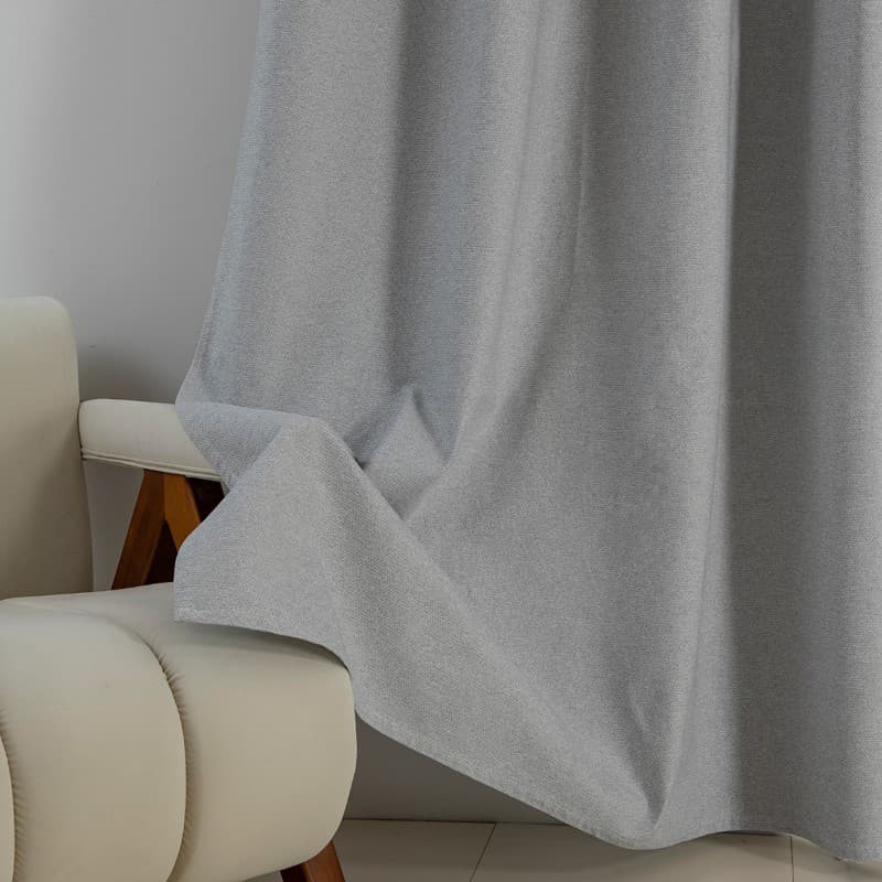 Κουρτίνα Beauty Home Blackout Elite Art 8392 Light Grey-Νο3 Ασημί 140x270cm - 8