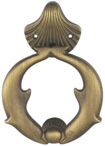 Ρόπτρο Πόρτας Benini Dolphin Σατινέ Μπρονζέ 11,8x17cm