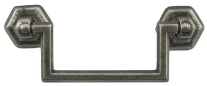 Λαβή Επίπλων Κρεμαστή Besana 1225 64mm Ασημί Αντικέ