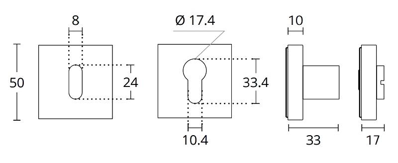 Διαστάσεις για επιστόμιο καμαρόπορτας convex 2145
