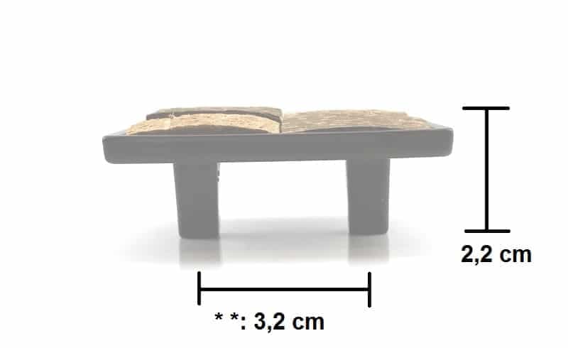 Πόμολο Επίπλων EM Arma 172-T 032 Ξύλο Φ55mm - 5
