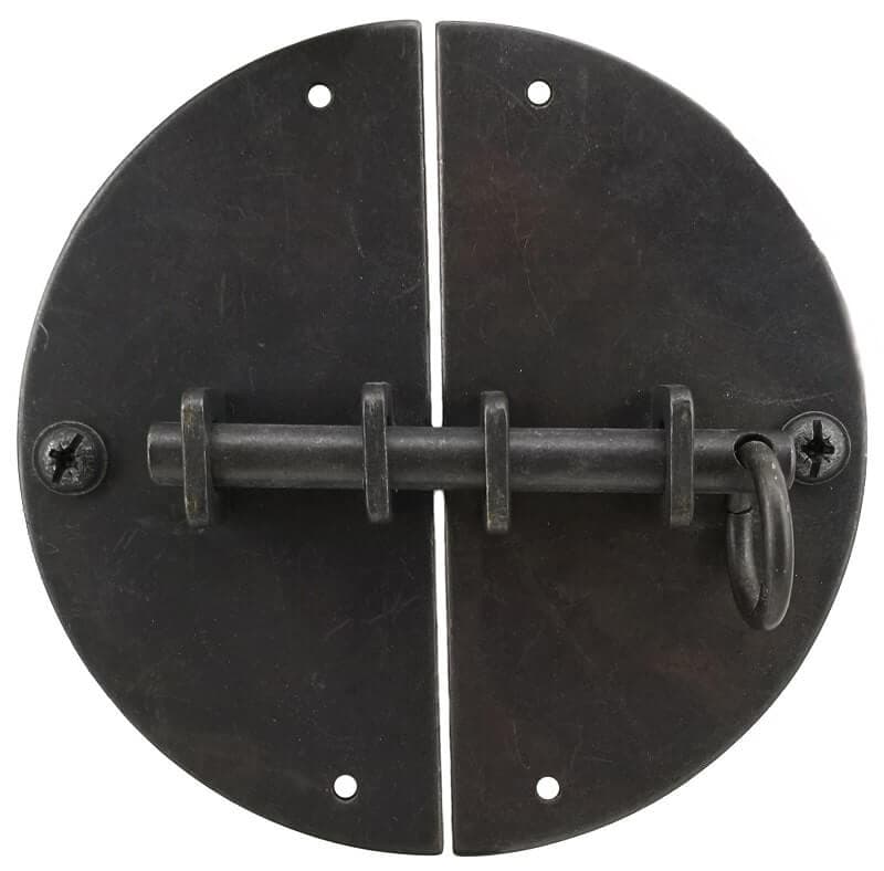Λαβή Επίπλων Herrajes Palencia 5201 Φ110mm Αντικέ Μαύρο