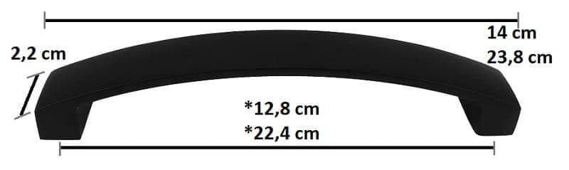 Λαβή Επίπλων Perfect 717 Διαστάσεις