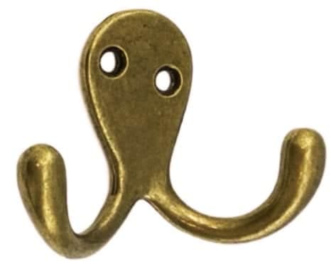 Κρεμάστρα Rei C 1040 Αντικέ Ορείχαλκος 7,6x5,7x2,5cm