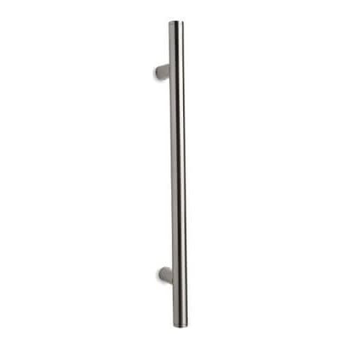 Λαβή Εξώθυρας Convex 643 Ματ Νίκελ / Σατινέ Inox Φ25mm