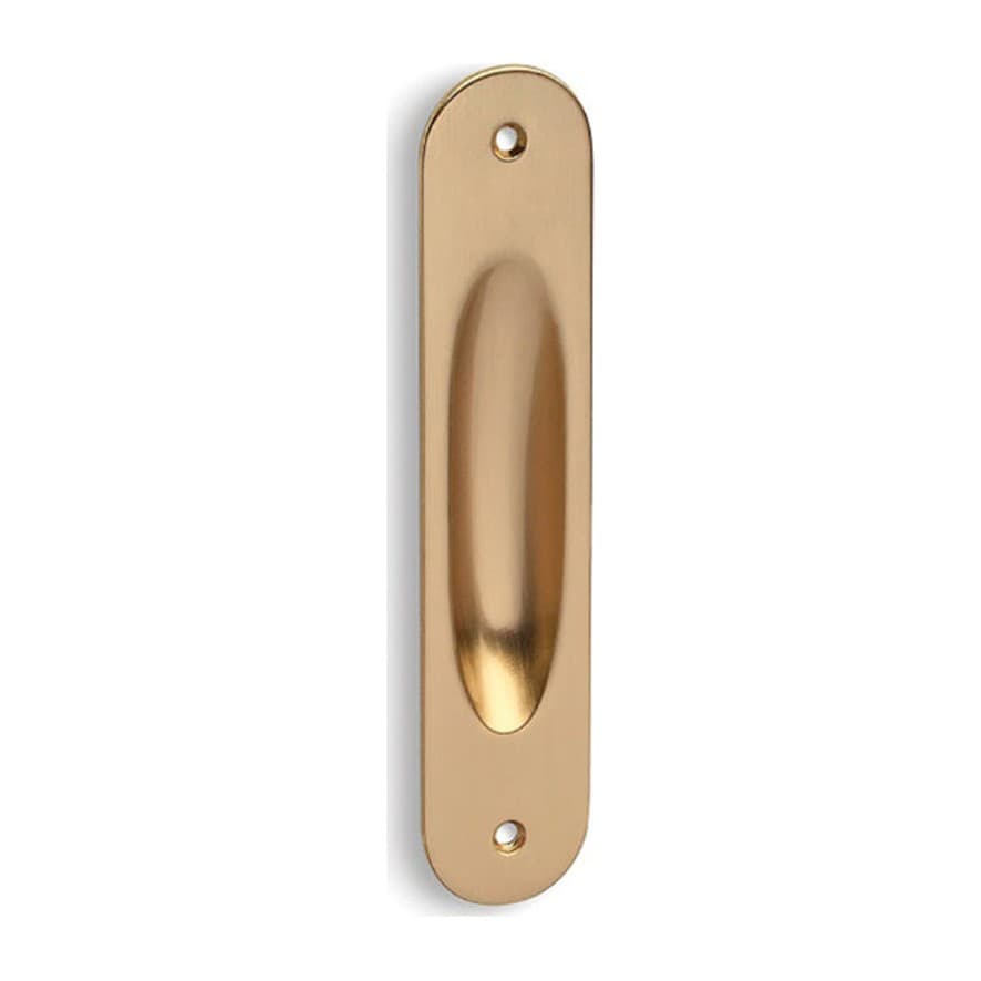 Χούφτα Συρόμενης Πόρτας Conset C135 Ματ Όρο 3,3x16cm (1 τεμάχιο)