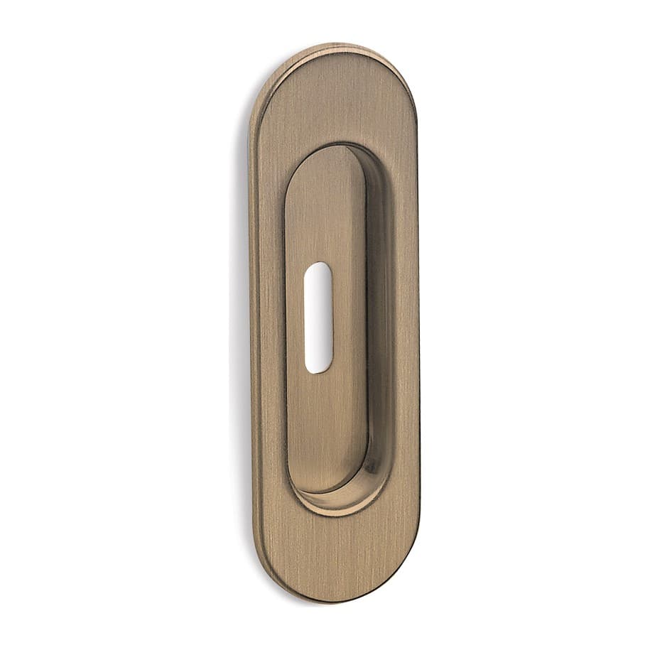 Χούφτα Συρόμενης Πόρτας Conset C165 Ματ Αντικέ 3,9x12,5cm (1 τεμάχιο) - 2