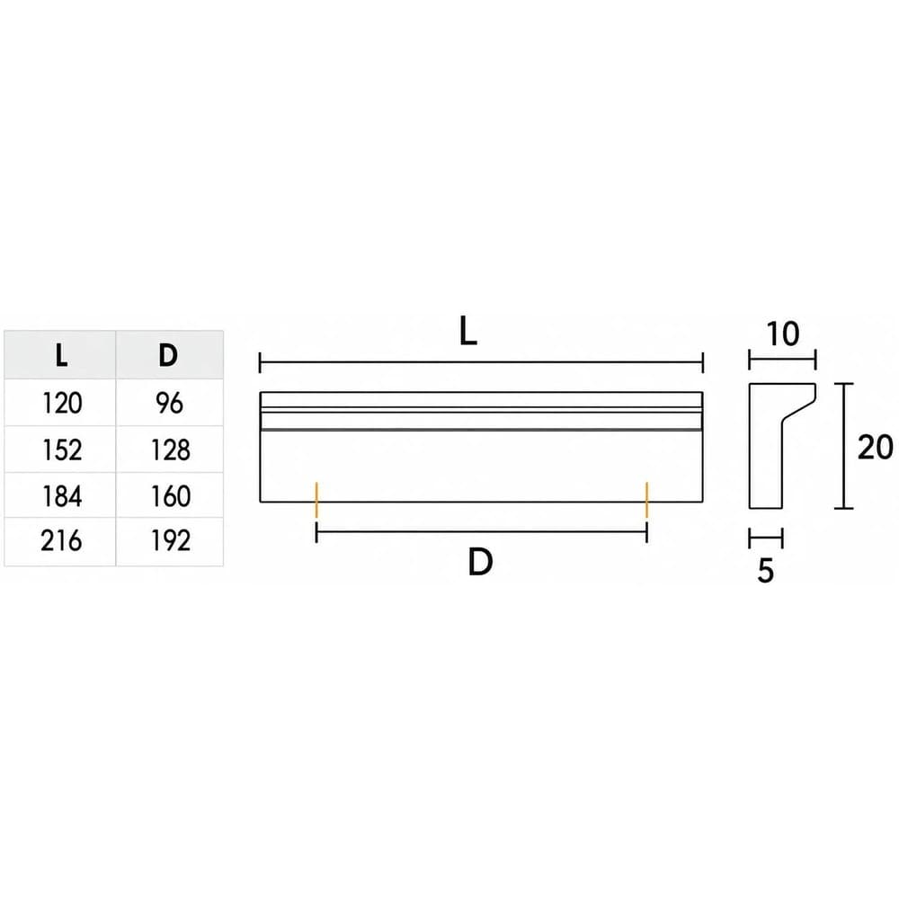 Λαβή Επίπλων Conset C1121 Ματ Νίκελ - 2
