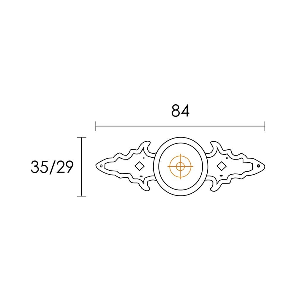 Πόμολο Επίπλων Conset C915 Οξυντέ - 2