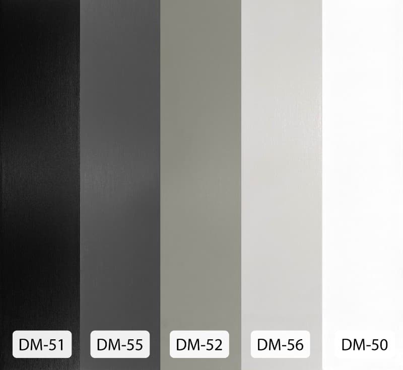 Ξύλινο Στόρι FS Home DM-52 50mm Γκρι Παστέλ - 3