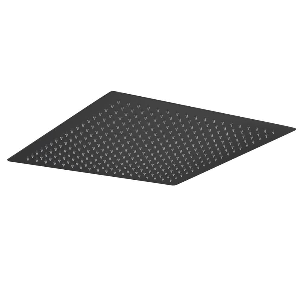 Ανακλινόμενη Κεφαλή 40x40cm S304L Imex RDC004/NG Ματ Μαύρο