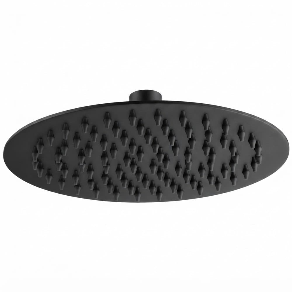Ανακλινόμενη Κεφαλή Φ40cm S304L Imex RDN004/NG Ματ Μαύρο