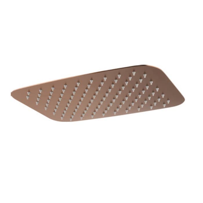 Ανακλινόμενη Κεφαλή 20x30cm S304L Imex RDR001/ORC Ματ Rose Gold / Χαλκός PVD