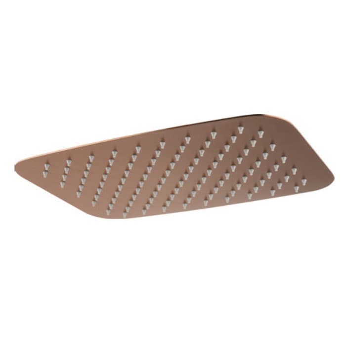 Ανακλινόμενη Κεφαλή 25x40cm S304L Imex RDR002/ORC Ματ Rose Gold / Χαλκός PVD