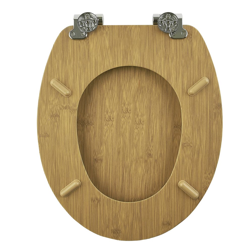 Κάλυμμα Λεκάνης AWD Bamboo AWD02181598 Ξύλο 37,3x45,5x5,7cm - 2