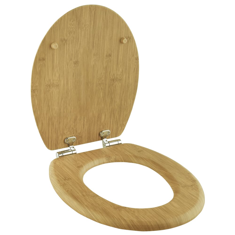 Κάλυμμα Λεκάνης AWD Bamboo AWD02181598 Ξύλο 37,3x45,5x5,7cm - 3
