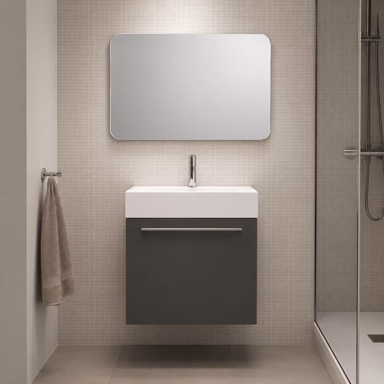 Καθρέπτης μπάνιου MRShome MRS4601002 90x60cm - 2