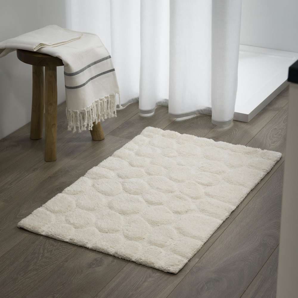 Πατάκι Μπάνιου Sealskin Pebbles 294413610 Ivory 60x90cm - 3