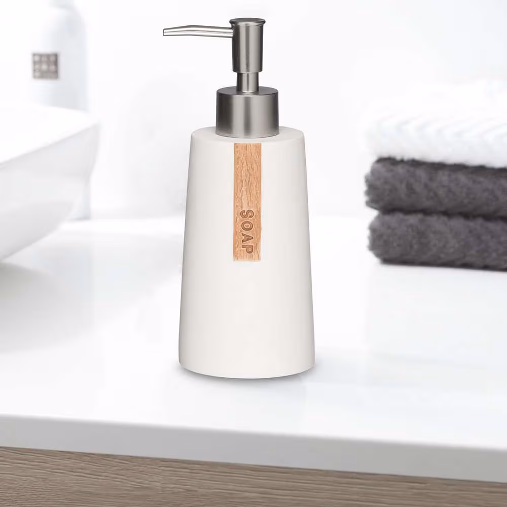 Ντισπένσερ Επικαθήμενο Sealskin Pierra 361870210 Λευκό 275ml - 3