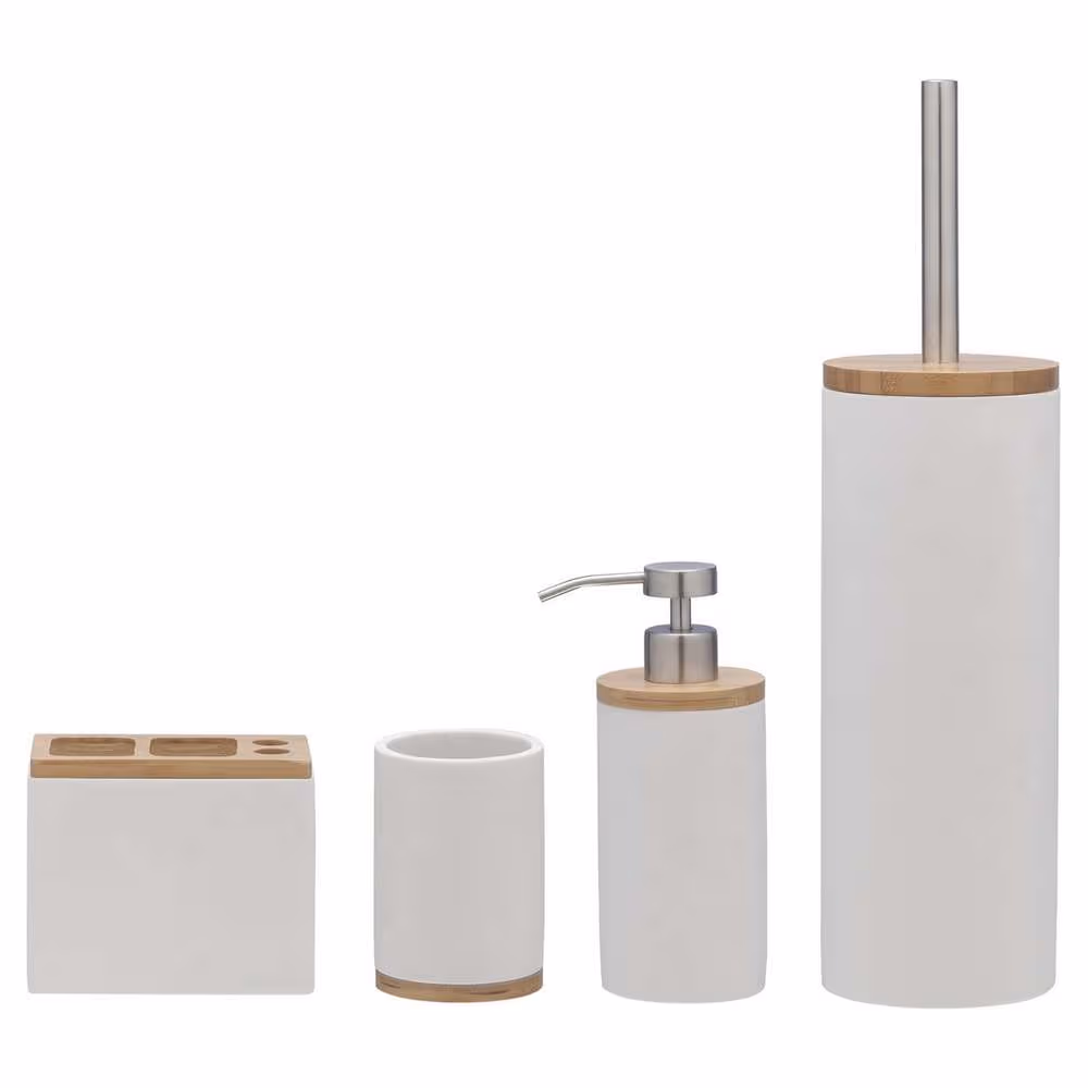 Ντισπένσερ Επικαθήμενο Sealskin Grace 361910210 Λευκό 350ml - 6