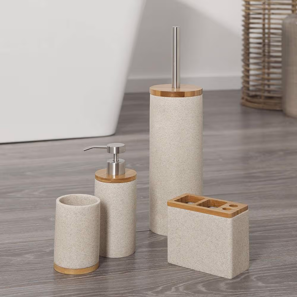Ντισπένσερ Επικαθήμενο Sealskin Grace 361910265 Άμμου 350ml - 6