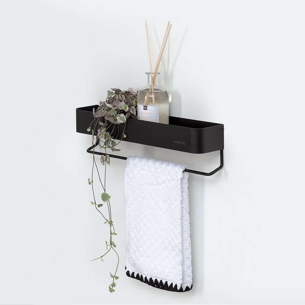 Ραφιέρα Sealskin Brix Small 362473419 Μαύρο 35x8x10cm - 5
