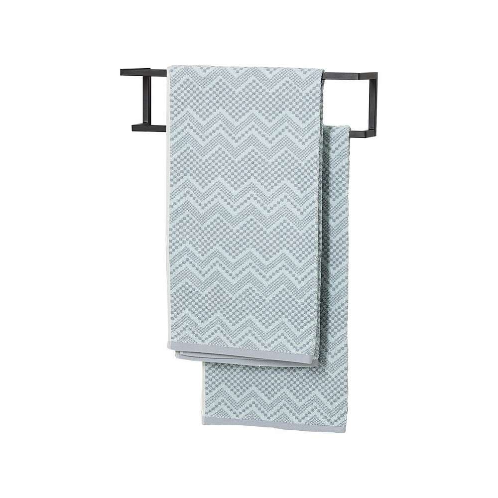 Πετσετοκρεμάστρα Sealskin Carre 396230746 Μαύρο 48x12x12cm - 3