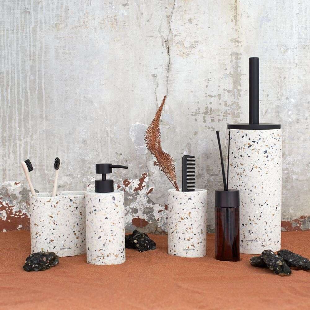 Πιγκάλ Επιδαπέδιο Sealskin Blend 800033 Terrazzo Φ11x37,3cm - 6