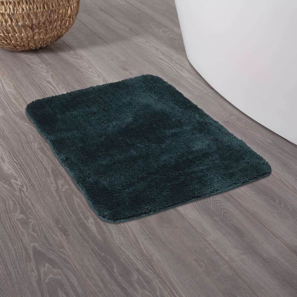 Πατάκι Μπάνιου Sealskin Angora 800119 Σκούρο Πράσινο 60x90cm - 3