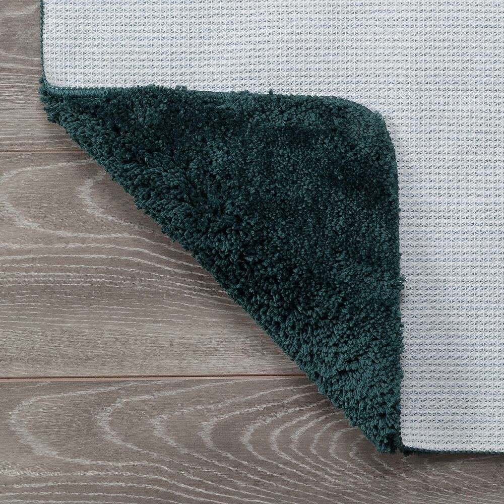 Πατάκι Μπάνιου Sealskin Angora 800121 Σκούρο Πράσινο 60x60cm - 3