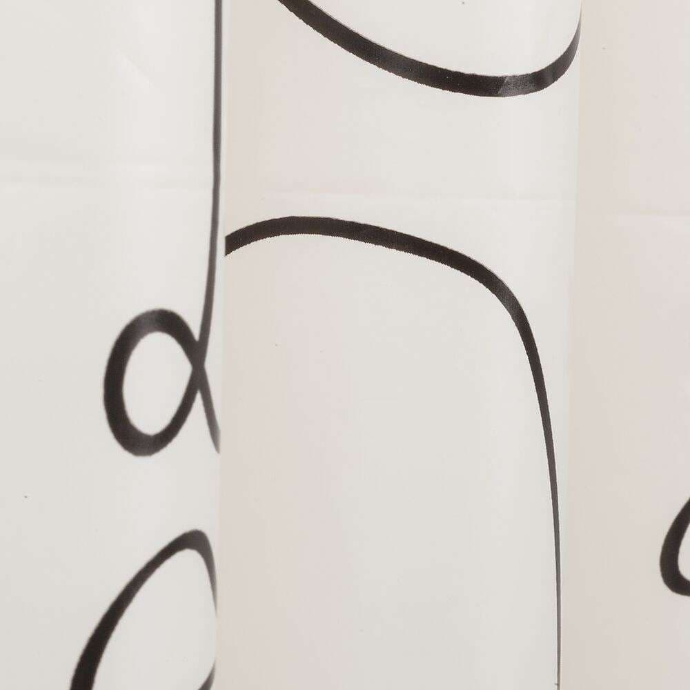 Κουρτίνα Μπάνιου Πλαστική Sealskin Mind 800146 Μαύρο 180x200cm - 5