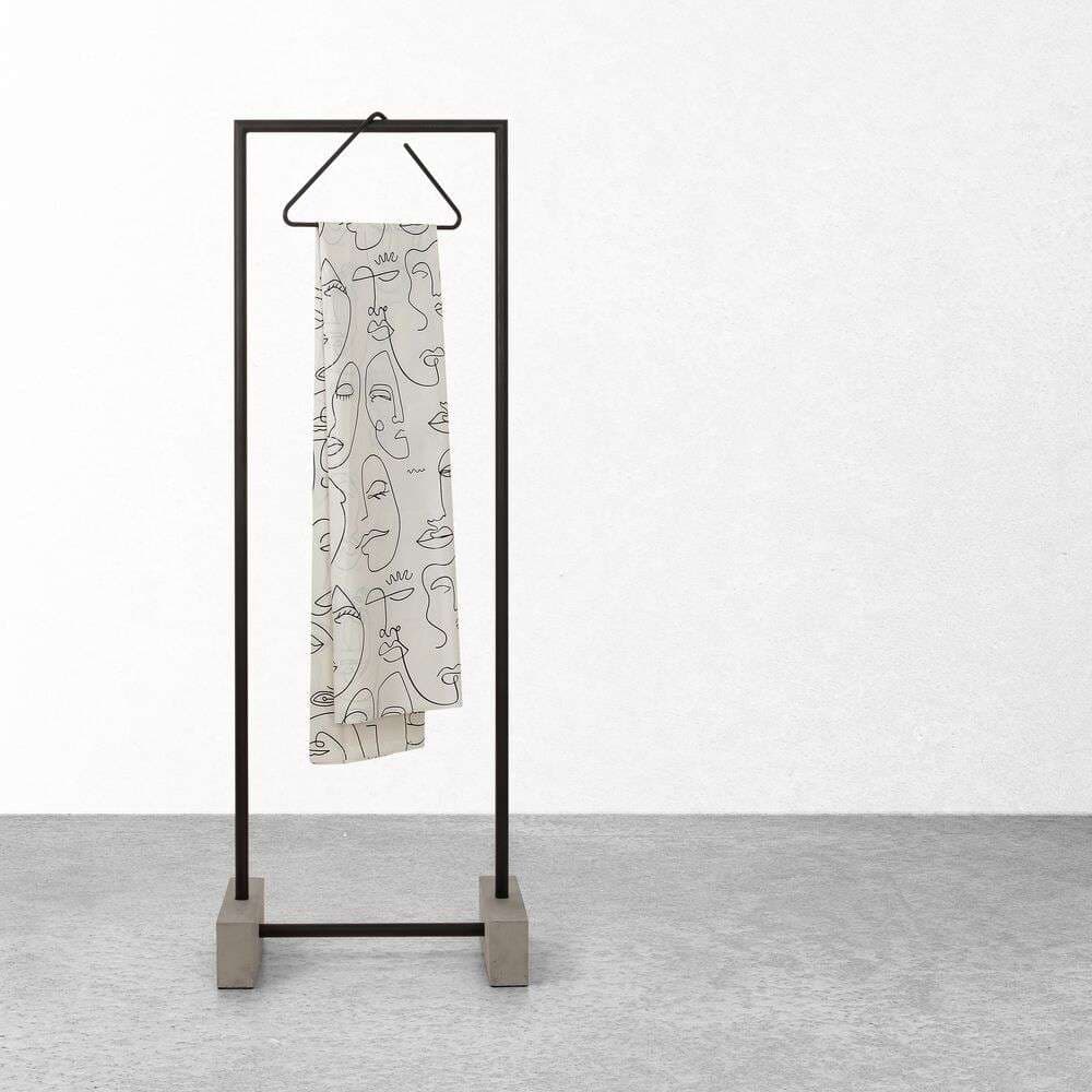 Κουρτίνα Μπάνιου Πλαστική Sealskin Mind 800146 Μαύρο 180x200cm - 6