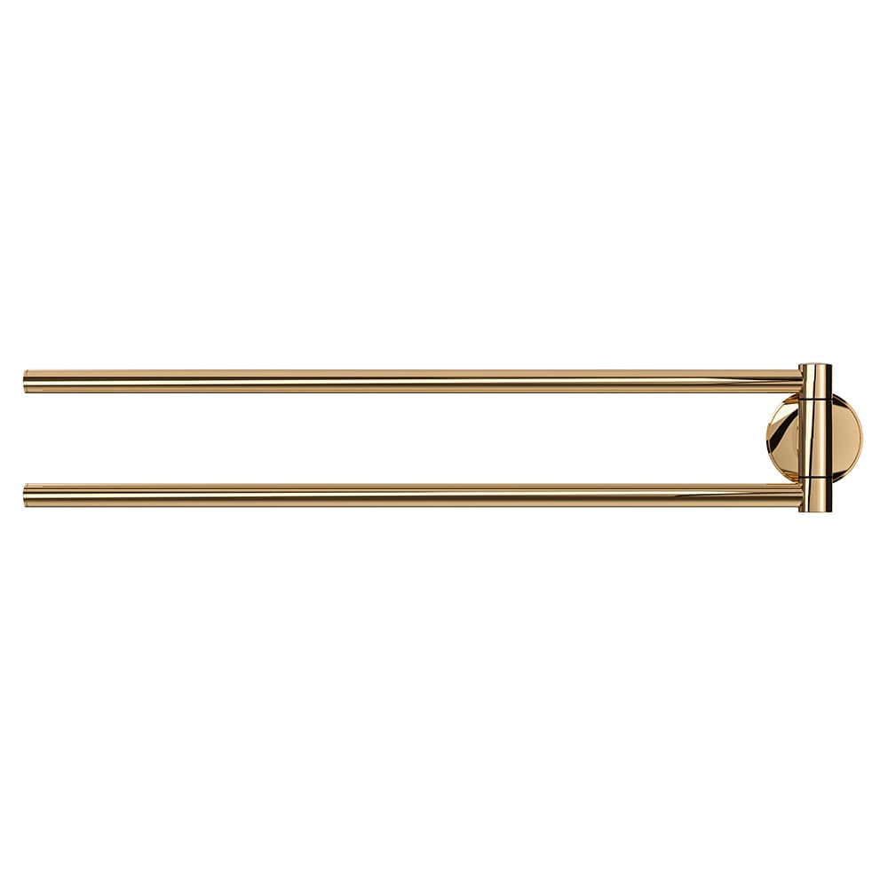 Πετσετοκρεμάστρα Διπλή Tiger Cooper 800559 Χρυσό 46x5,2x7,9cm - 3