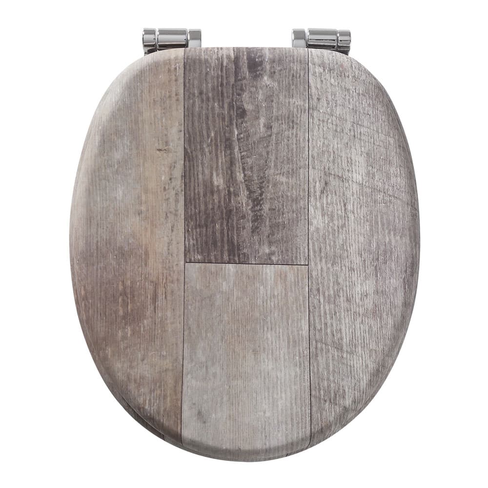 Κάλυμμα Λεκάνης Tiger Old Wood 800611 Ξύλο 37,7x45,9x5,5cm - 2