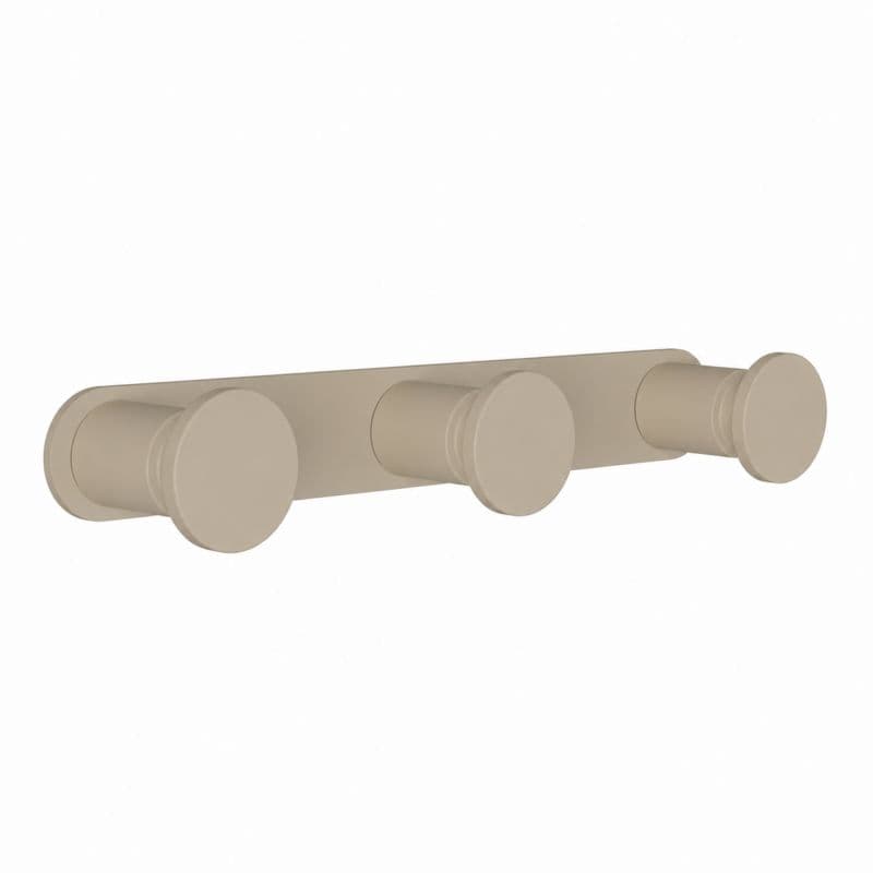 Άγκιστρο τριπλό Pam 71-103 Ματ Μπεζ 17x3,5x2,5cm