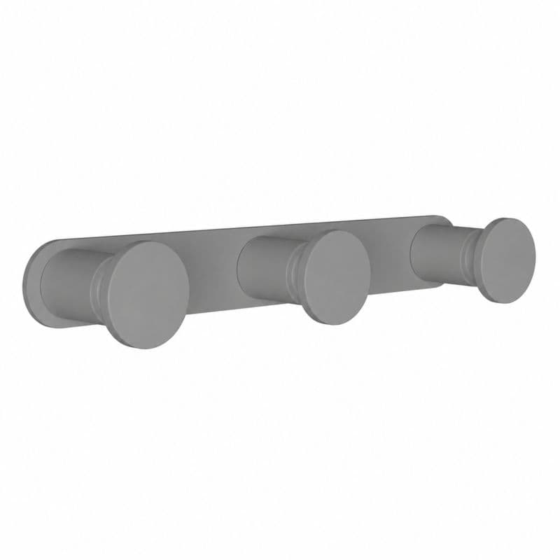 Άγκιστρο τριπλό Pam 71-163 Matt Concrete Grey 17x3,5x2,5cm