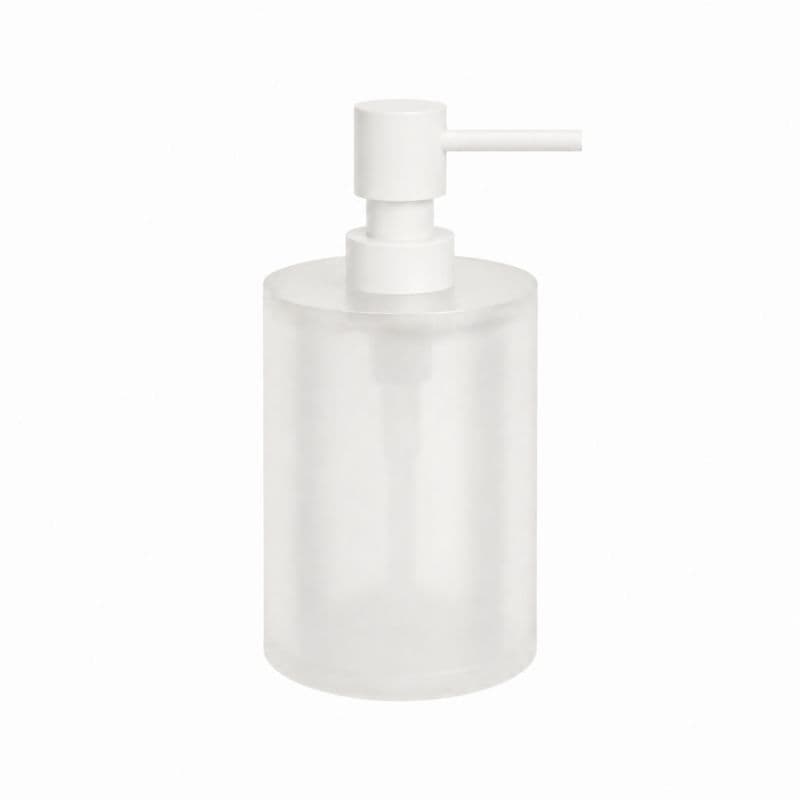 Ντισπένσερ Επικαθήμενο Pam 95-033 400ml Ματ Λευκό με πλαστικό λευκό Φ8x15cm - 1