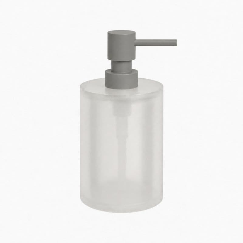 Ντισπένσερ Επικαθήμενο Pam 95-163 400ml Matt Concrete Grey με πλαστικό λευκό Φ8x15cm - 1